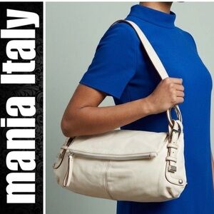 Mania Italy Leather Hobo Bag
